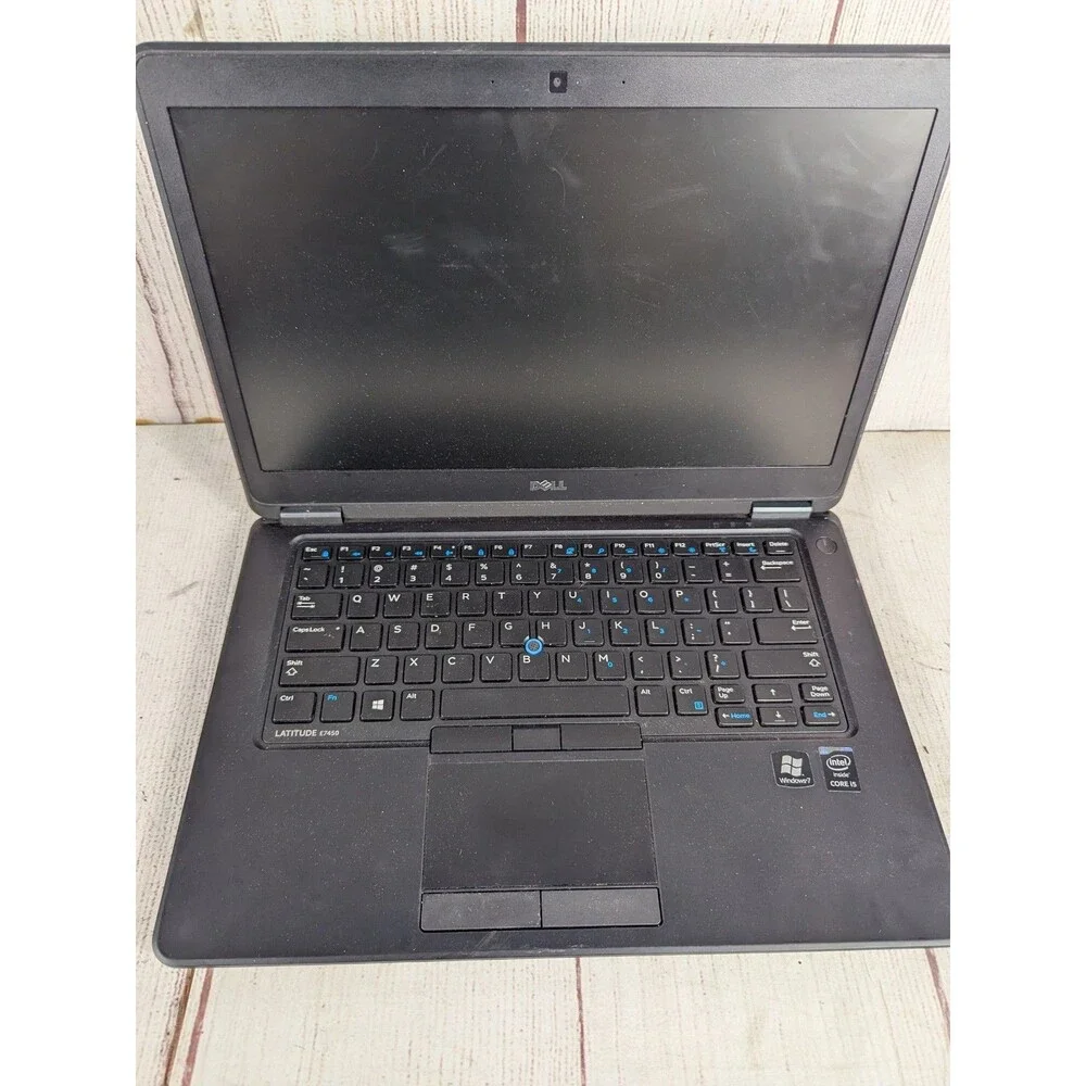 NO BATTERY - Dell Latitude E7450 i5-5200u, 16 GB RAM - 500GB HDD Windows 10 Pro